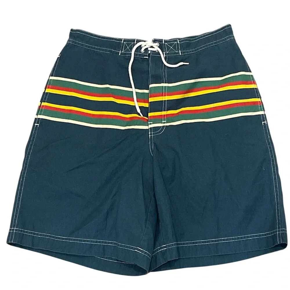 Polo Ralph Lauren | Striped Sport Board Shorts Swim Trunks Sz S
